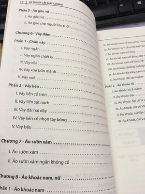 bộ kỹ thuật cắt may cơ bản - tập 1 (dành cho người mới học) (tái bản 2018) - Ảnh 6