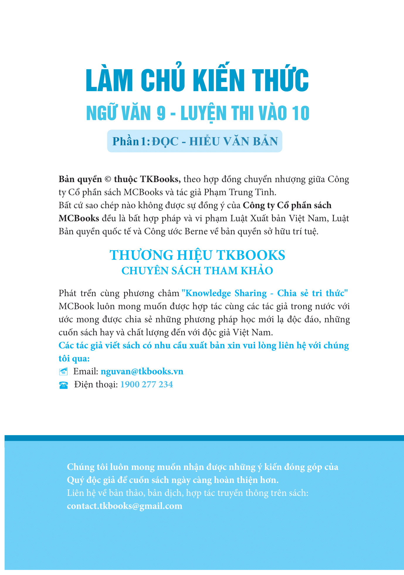 bộ làm chủ kiến thức ngữ văn 9 luyện thi vào 10 - phần 1: đọc - hiểu văn bản (tái bản 2018) - Ảnh 3
