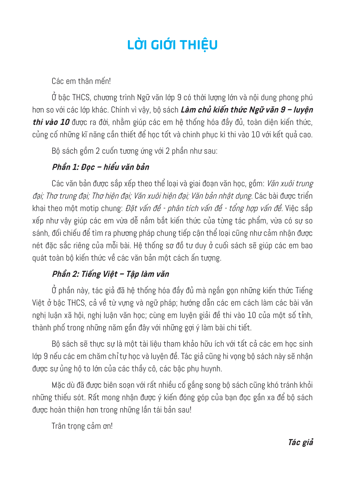 bộ làm chủ kiến thức ngữ văn 9 luyện thi vào 10 - phần 1: đọc - hiểu văn bản (tái bản 2018) - Ảnh 5
