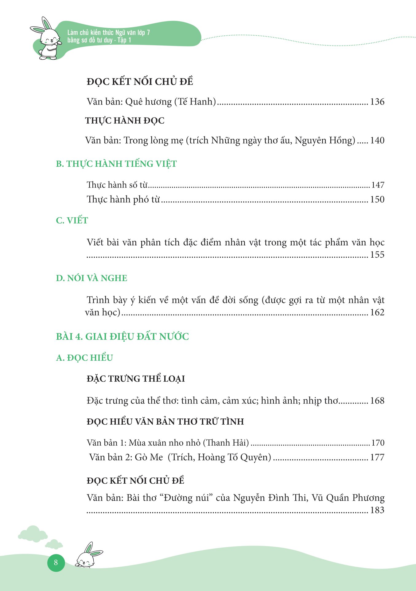 bộ làm chủ kiến thức ngữ văn bằng sơ đồ tư duy lớp 7 - tập 1 (theo sgk bộ kết nối tri thức với cuộc sống) - Ảnh 8