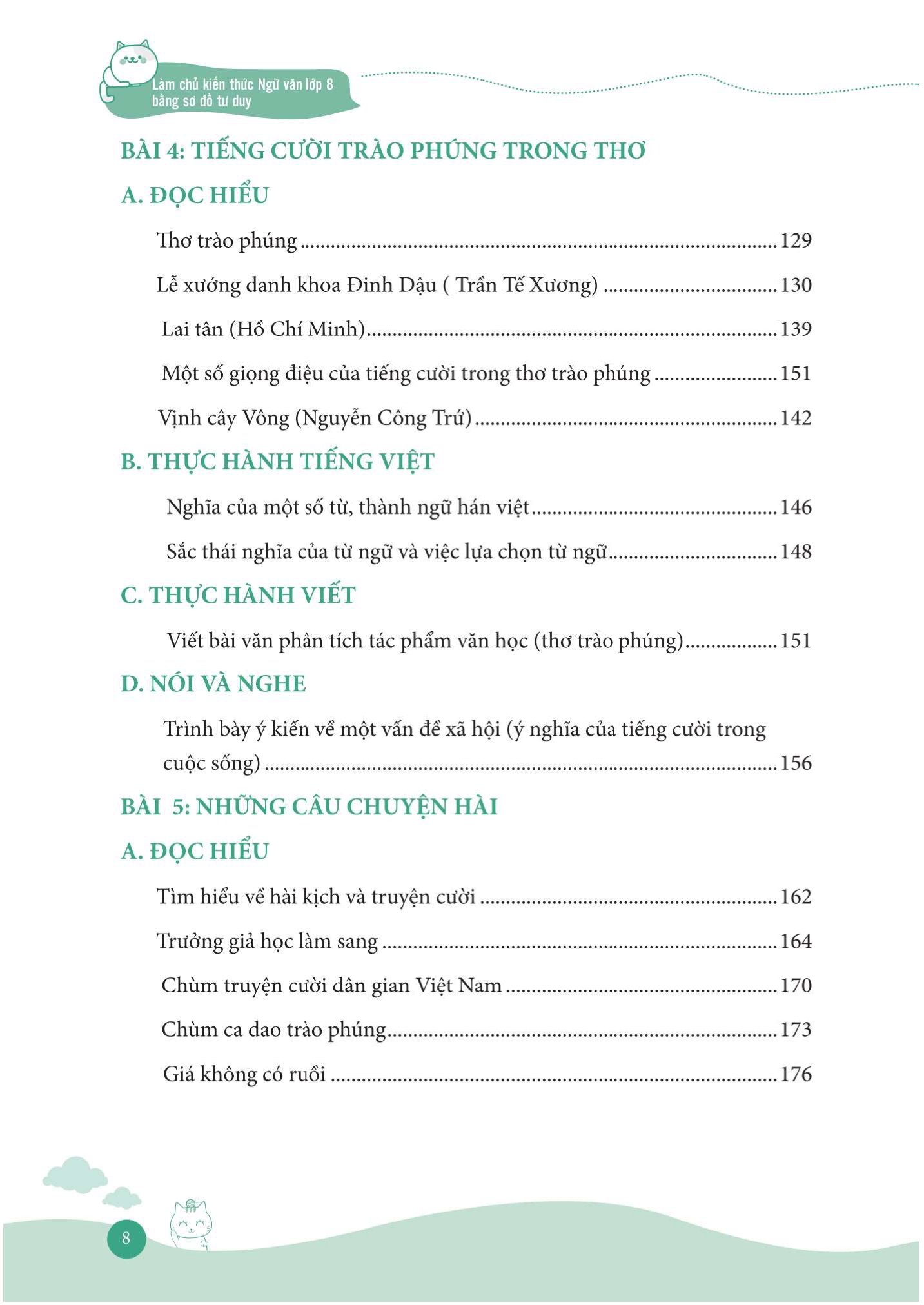 bộ làm chủ kiến thức ngữ văn bằng sơ đồ tư duy lớp 8 - tập 1 (theo chương trình của bộ sách kết nối tri thức với cuộc sống) - Ảnh 9