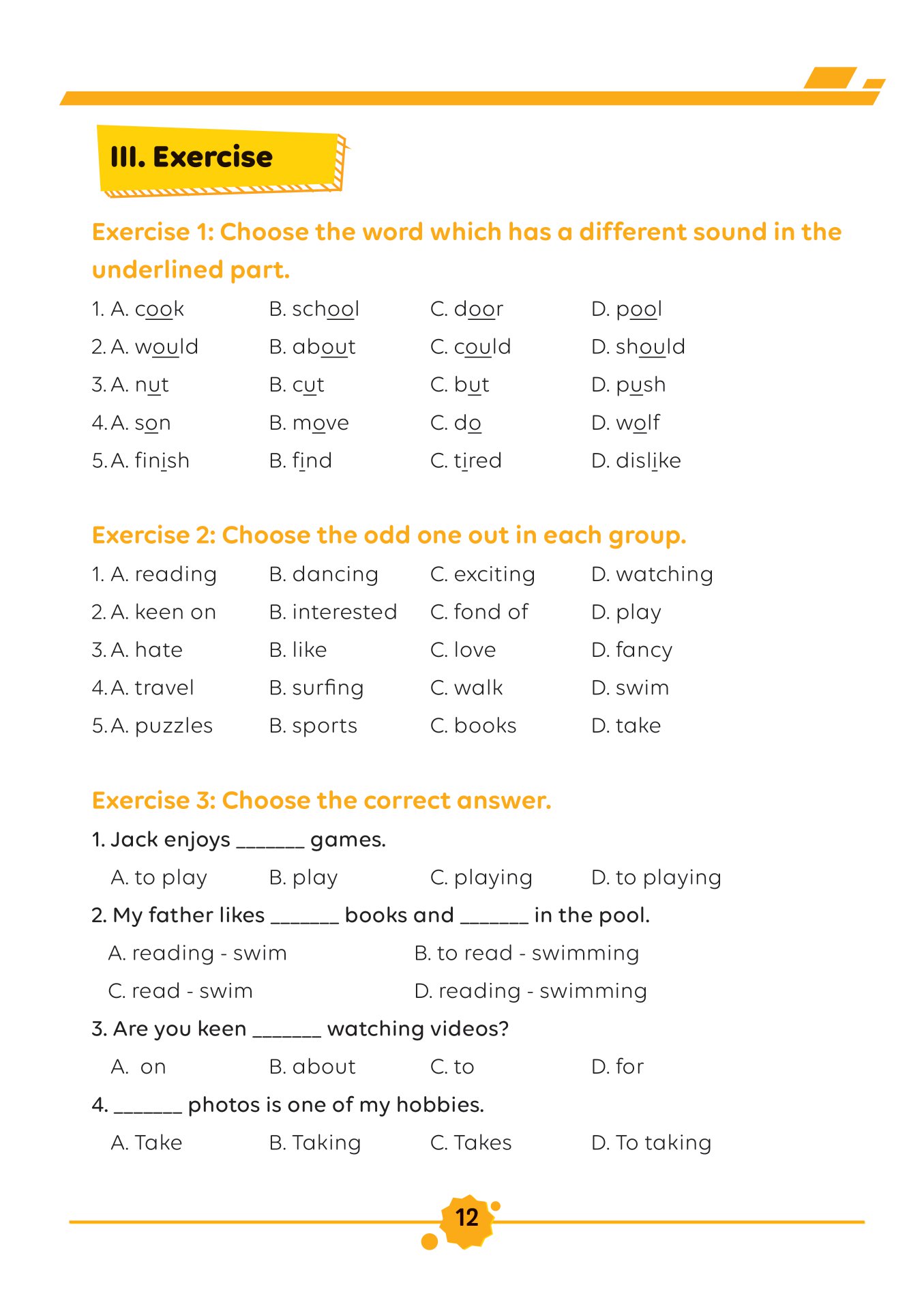 bộ làm chủ kiến thức tiếng anh bằng sơ đồ tư duy lớp 8 - tập 1 - Ảnh 11