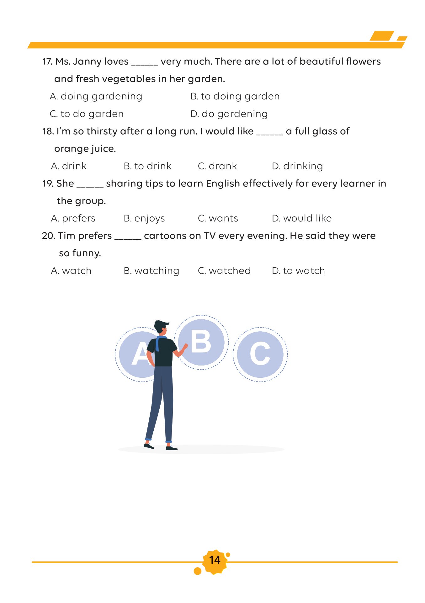 bộ làm chủ kiến thức tiếng anh bằng sơ đồ tư duy lớp 8 - tập 1 - Ảnh 13