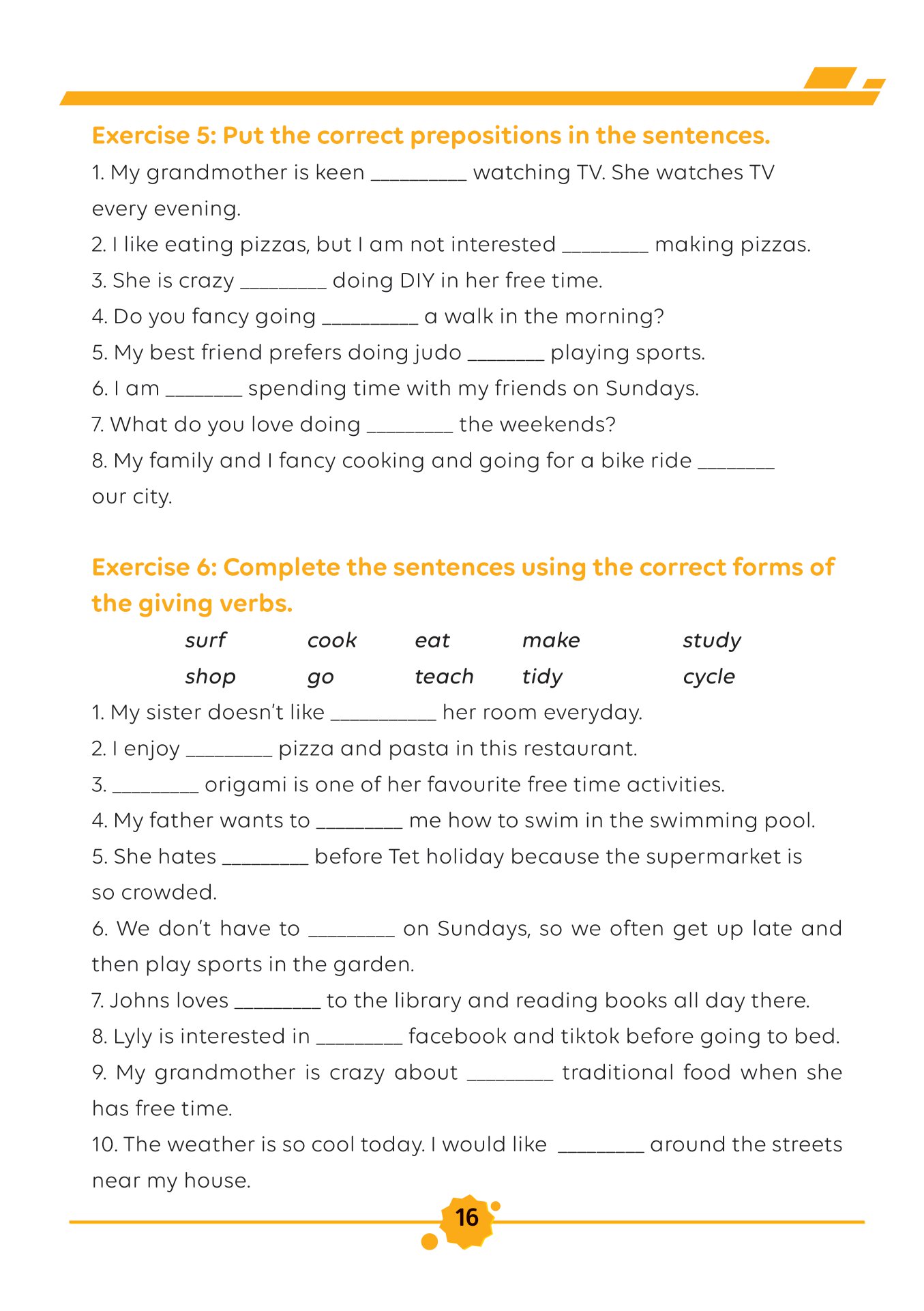 bộ làm chủ kiến thức tiếng anh bằng sơ đồ tư duy lớp 8 - tập 1 - Ảnh 15