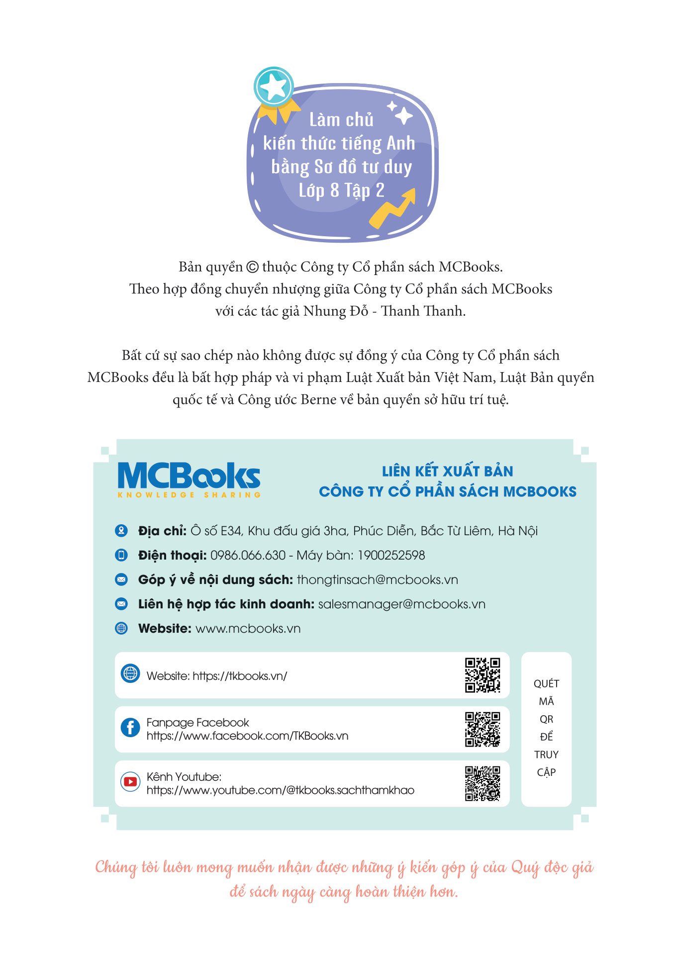 bộ làm chủ kiến thức tiếng anh bằng sơ đồ tư duy lớp 8 - tập 2 - Ảnh 3