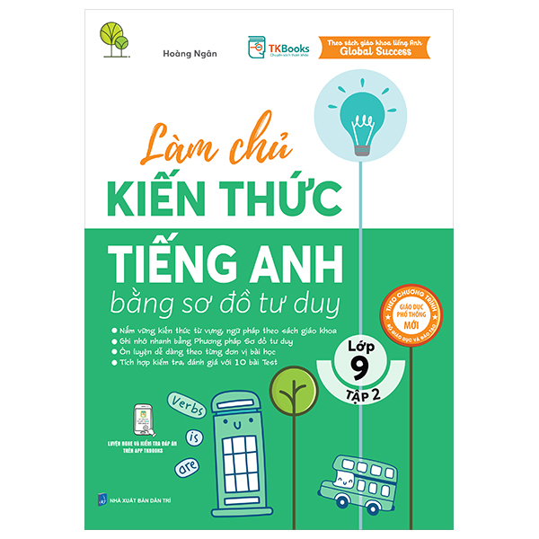 Bộ Làm Chủ Kiến Thức Tiếng Anh Bằng Sơ Đồ Tư Duy Lớp 9 - Tập 2