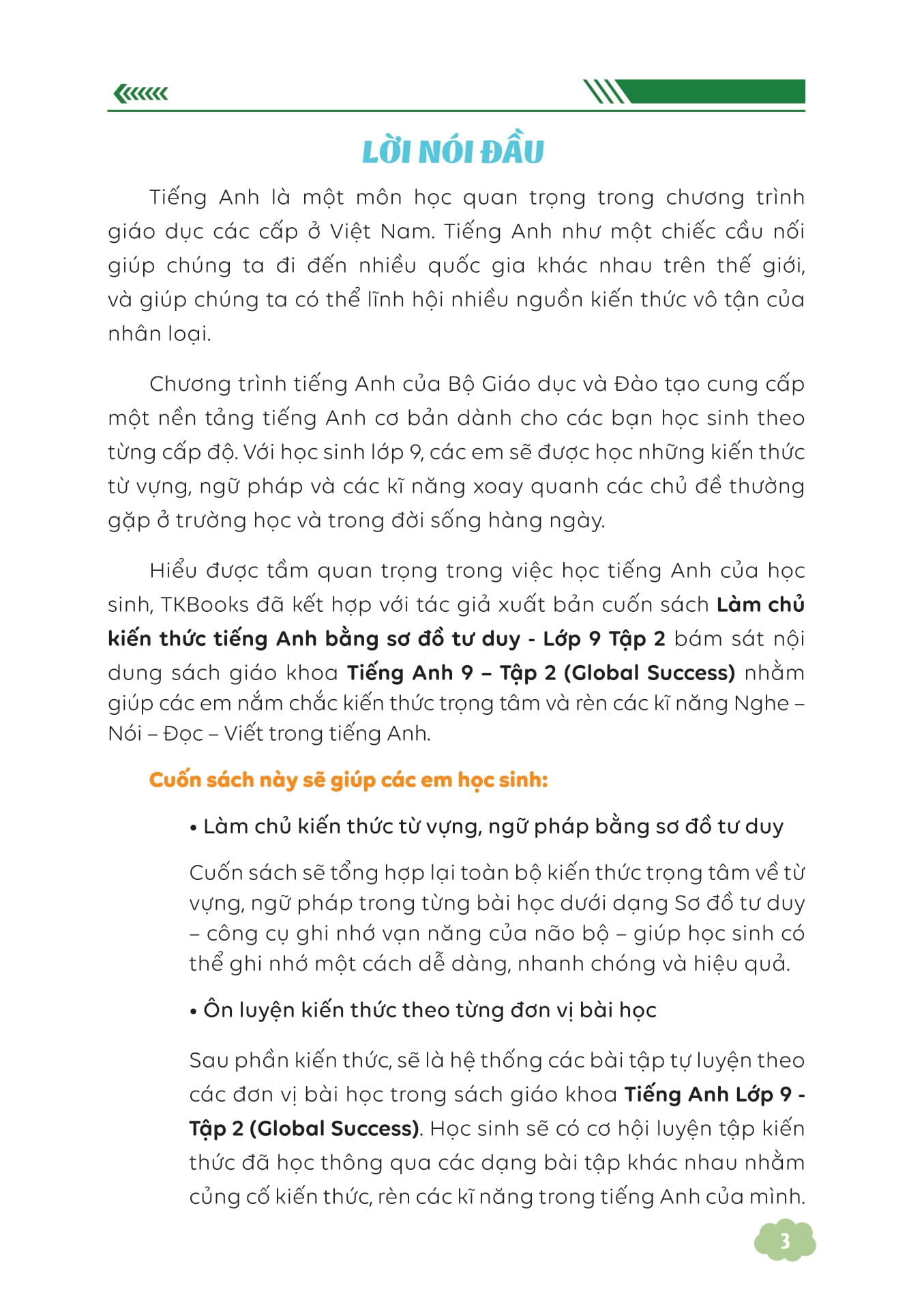 Bộ Làm Chủ Kiến Thức Tiếng Anh Bằng Sơ Đồ Tư Duy Lớp 9 - Tập 2 - Ảnh 4