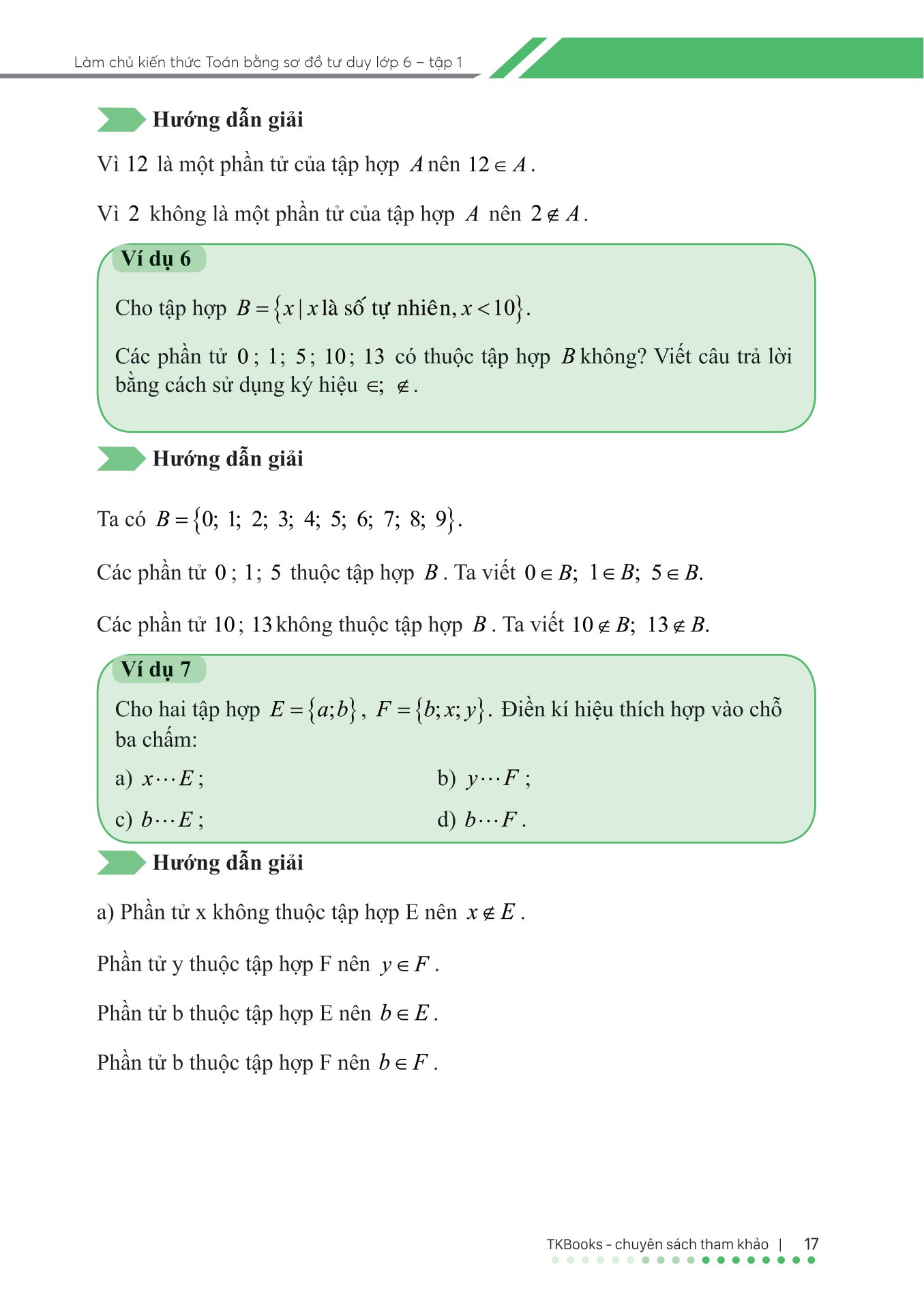 bộ làm chủ kiến thức toán bằng sơ đồ tư duy lớp 6 - tập 1 - Ảnh 17