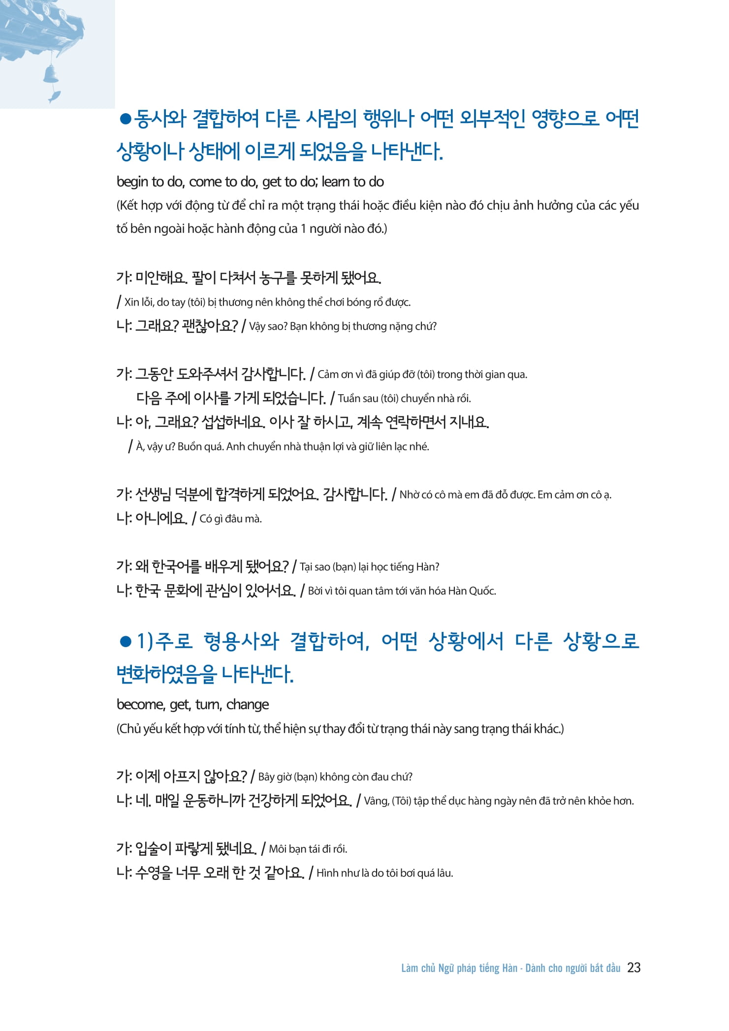 bộ làm chủ ngữ pháp tiếng hàn - dành cho người bắt đầu - Ảnh 15