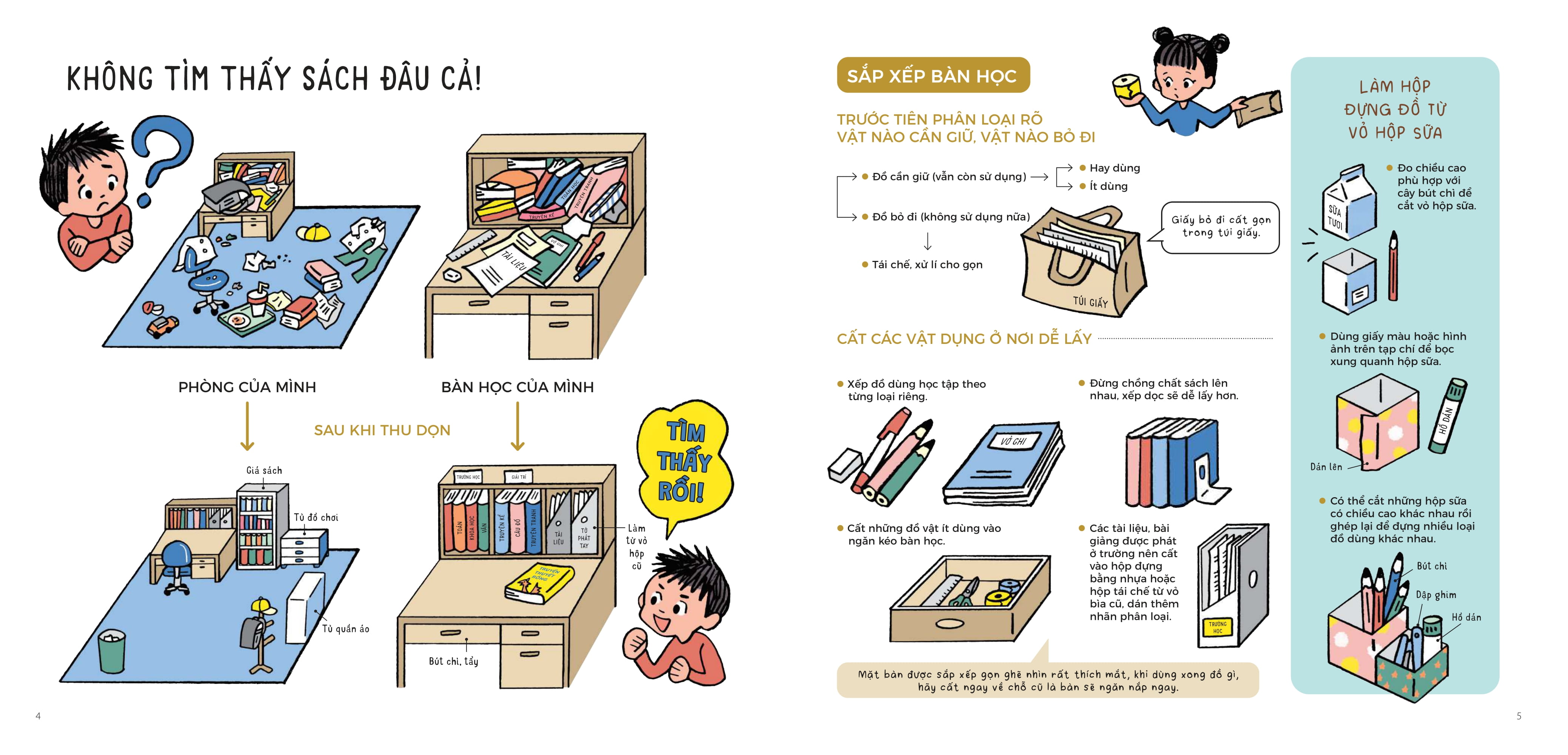 Bộ Làm Việc Nhà Thật Vui - Tập 1 - Dọn Phòng Cho Sạch Đẹp - Ảnh 4