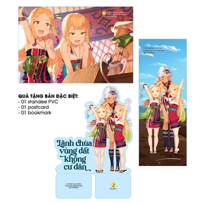 bộ lãnh chúa vùng đất không cư dân - lời cầu nguyện của cặp song sinh - tập 2 - bản đặc biệt - tặng kèm bookmark + standee pvc + postcard - Ảnh 3