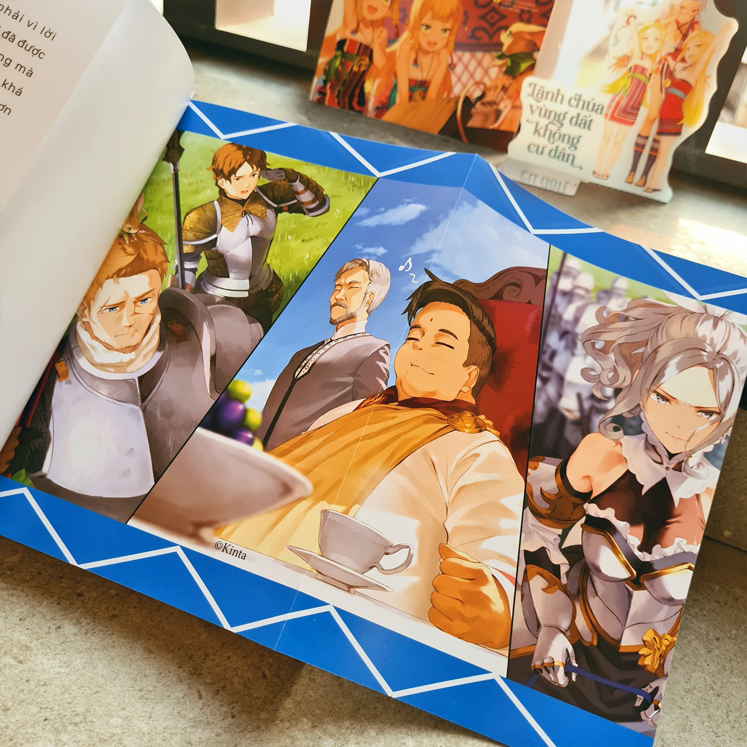 bộ lãnh chúa vùng đất không cư dân - lời cầu nguyện của cặp song sinh - tập 2 - tặng kèm bookmark - Ảnh 5