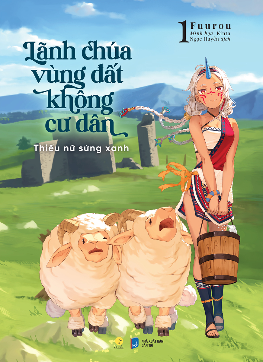 bộ lãnh chúa vùng đất không cư dân - thiếu nữ sừng xanh - tập 1 - bản đặc biệt - tặng kèm bookmark - Ảnh 2