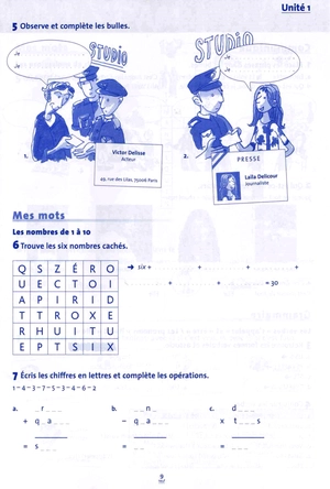 bộ le mag: cahier d'exercices 1 - Ảnh 3