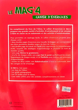 bộ le mag: cahier d'exercices 4 - Ảnh 7