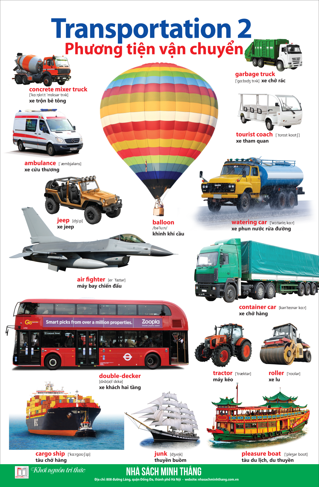 bộ learing english by pictures - học tiếng anh bằng hình ảnh - tập 2 (tái bản 2023) - Ảnh 7