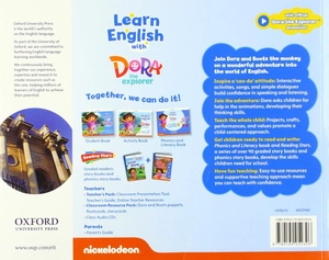 bộ learn english with dora the explorer: level 2: activity book - Ảnh 2