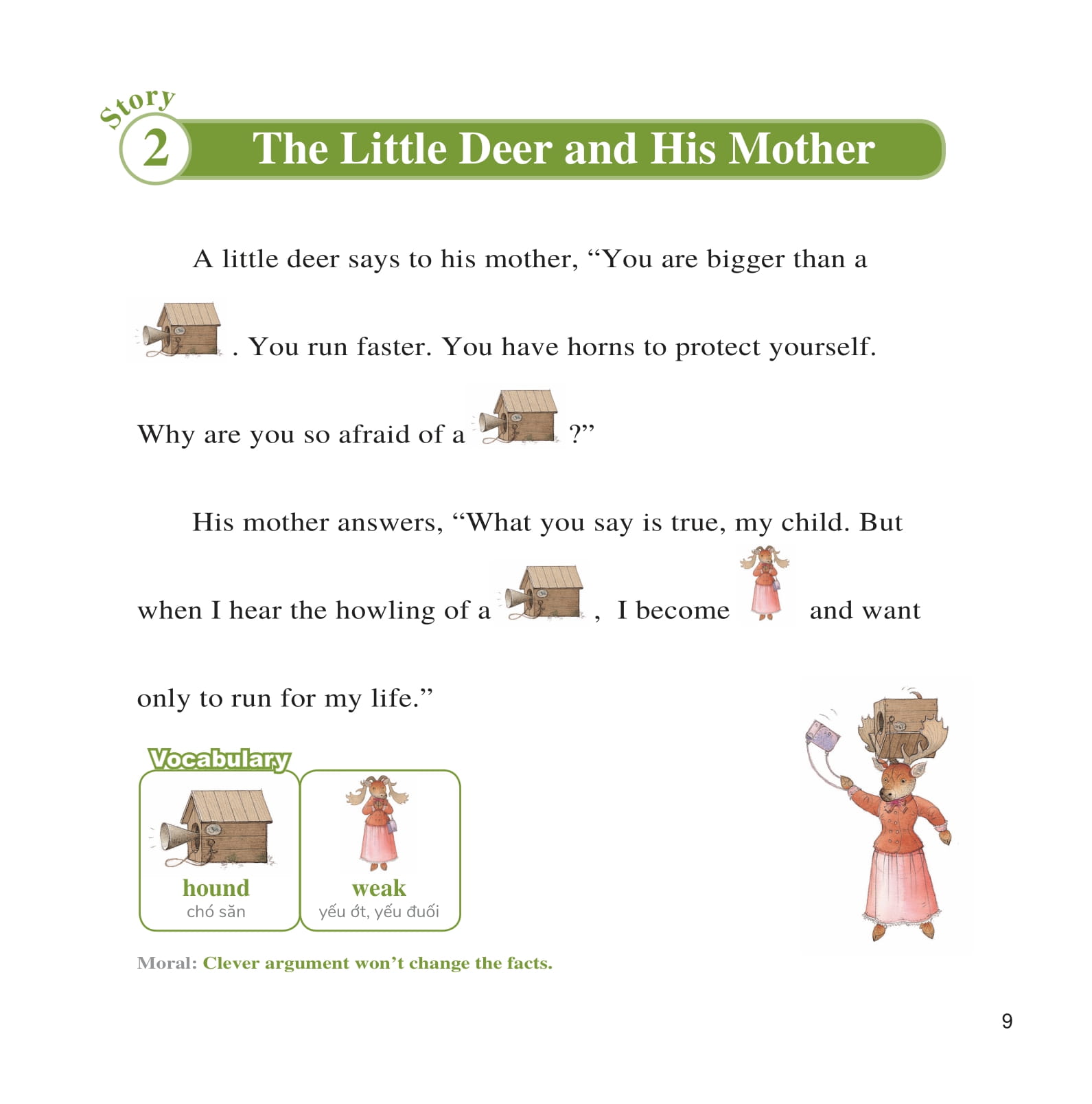 bộ learn english with fables 3- học tiếng anh qua truyện ngụ ngôn - tập 3 - the three businessmen - ba chàng thương nhân - Ảnh 6