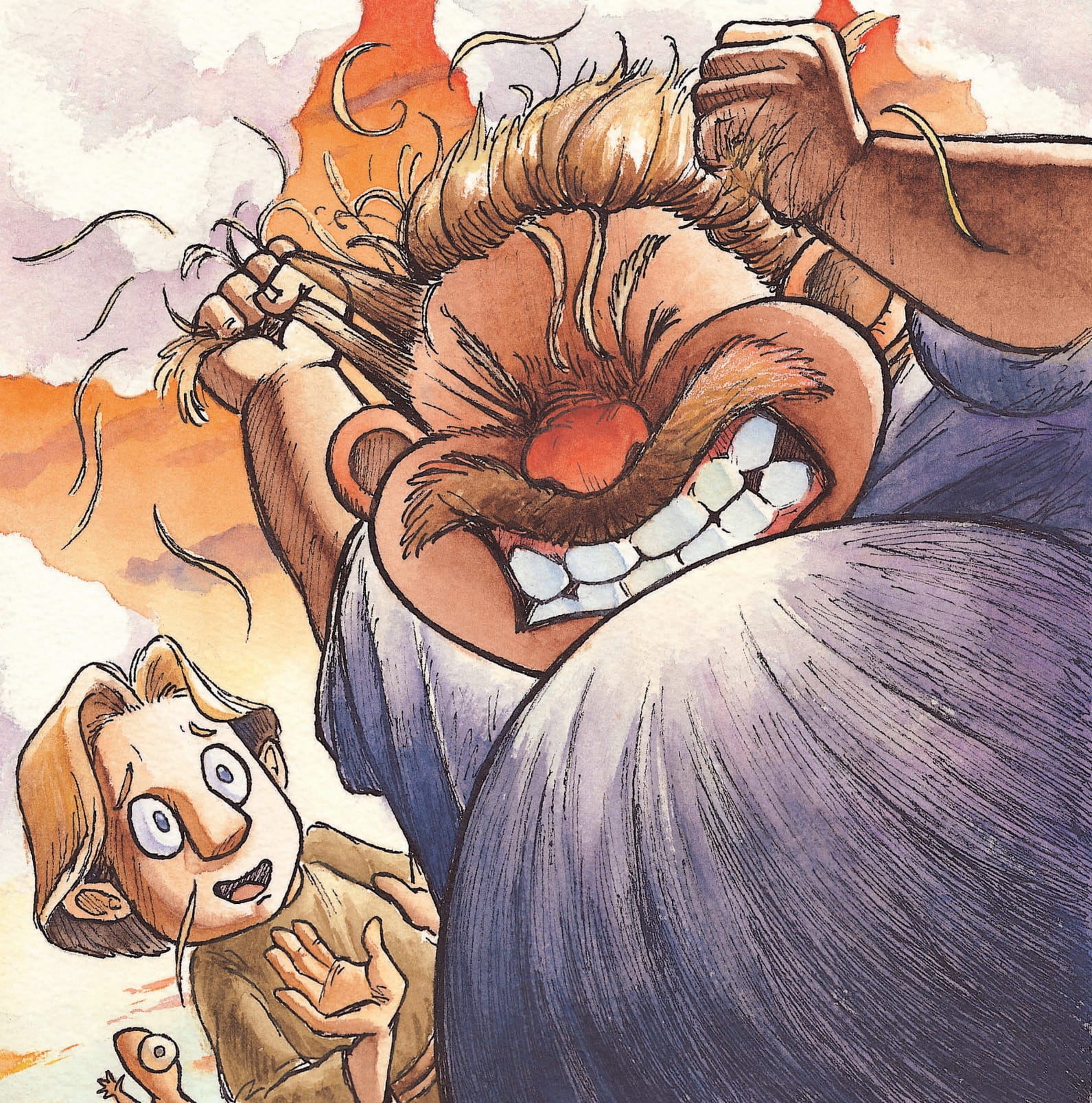 bộ learn english with fables 5 - học tiếng anh qua truyện ngụ ngôn - tập 5 - the miser and his gold - gã hà tiện và thỏi vàng - Ảnh 5