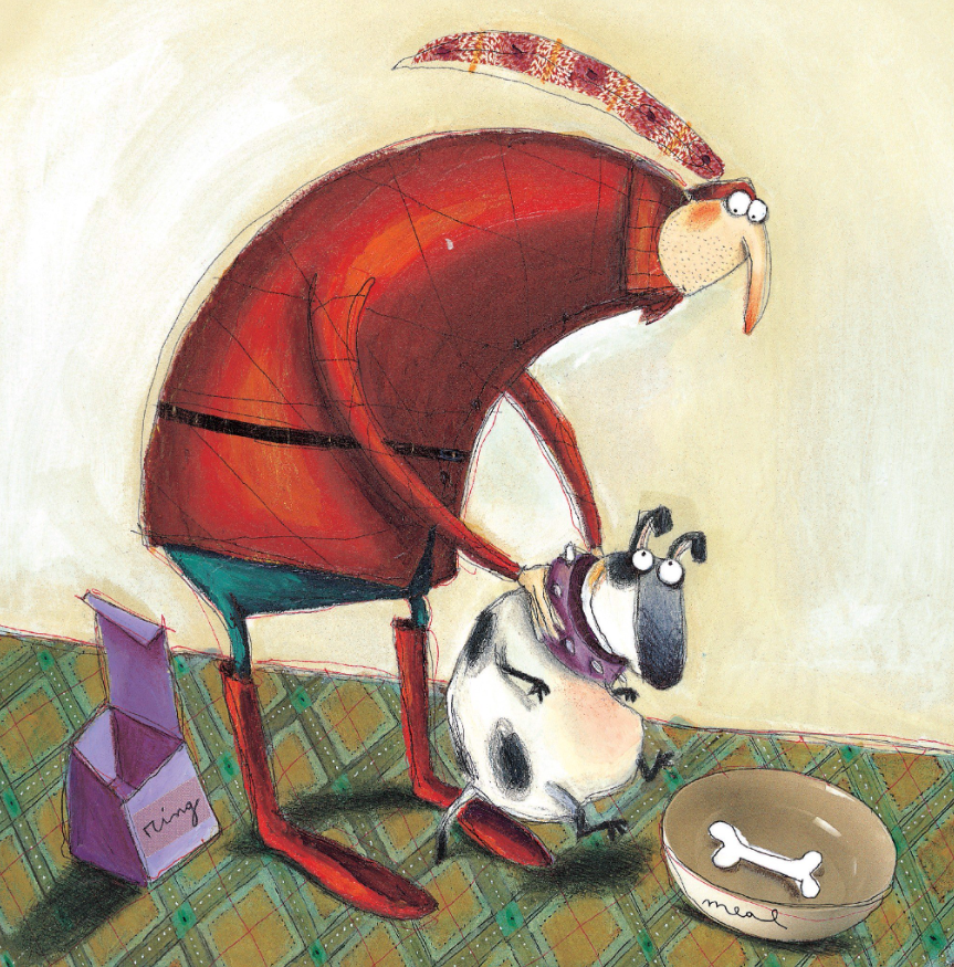 bộ learn english with fables 6 - học tiếng anh qua truyện ngụ ngôn - tập 6 - the wolf and the dog - sói và chó - Ảnh 4