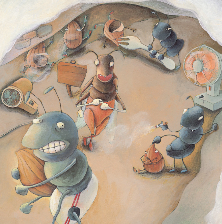 bộ learn english with fables 9 - học tiếng anh qua truyện ngụ ngôn - tập 9 - the wolf and the crane - sói và hạc - Ảnh 6