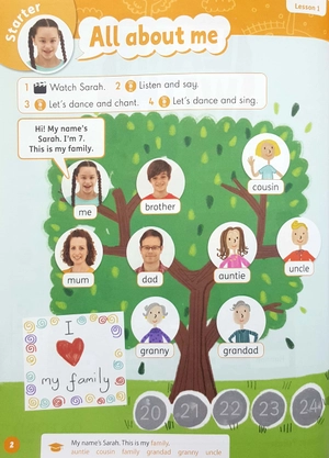 bộ learn with us: level 2: class book - Ảnh 3