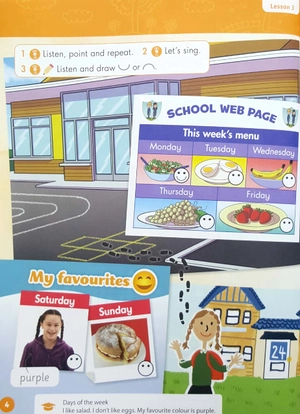 bộ learn with us: level 2: class book - Ảnh 5