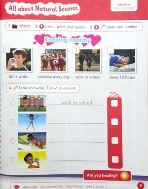 bộ learn with us: level 2: class book - Ảnh 9