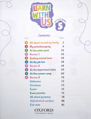 bộ learn with us: level 5: activity book with online practice - Ảnh 3