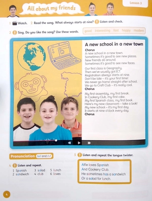 bộ learn with us: level 5: class book - Ảnh 5