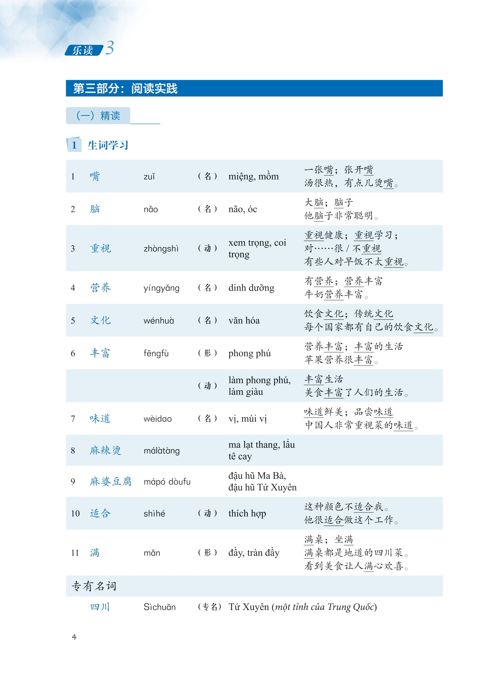 Bộ LeDu - Giáo Trình Môn Đọc Hiểu Tiếng Trung - Tập 3 - Ảnh 6