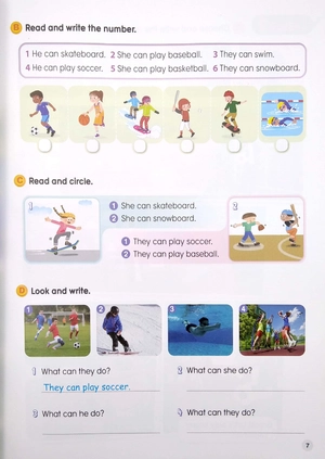 bộ let's smile 4 workbook - Ảnh 5