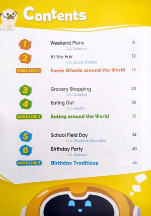 bộ let's smile 6 student book - Ảnh 3