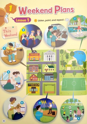 bộ let's smile 6 student book - Ảnh 4