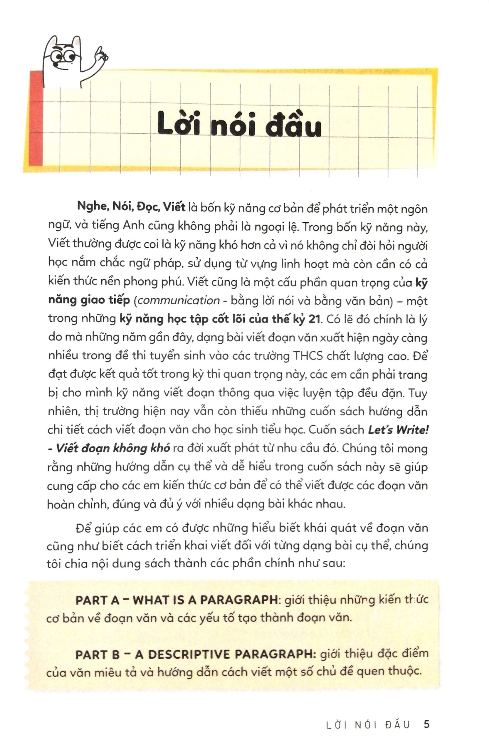 bộ letℹs write! 01 - viết đoạn không khó - Ảnh 5