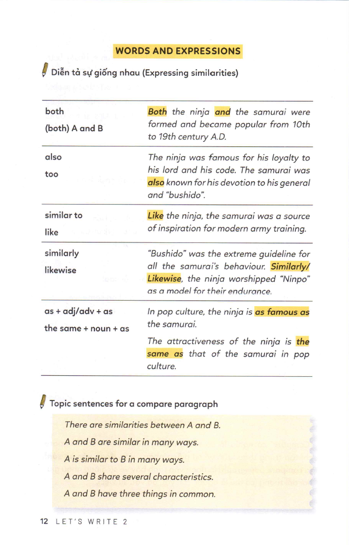 bộ letℹs write 2 - viết đoạn nâng cao - Ảnh 4