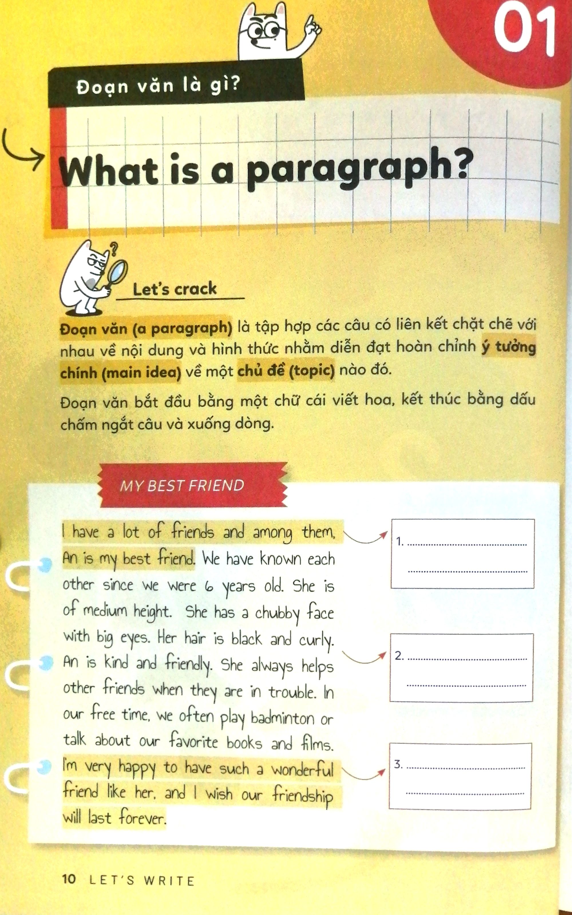 bộ letℹs write! - viết đoạn không khó - tập 1 (tái bản 2023) - Ảnh 6