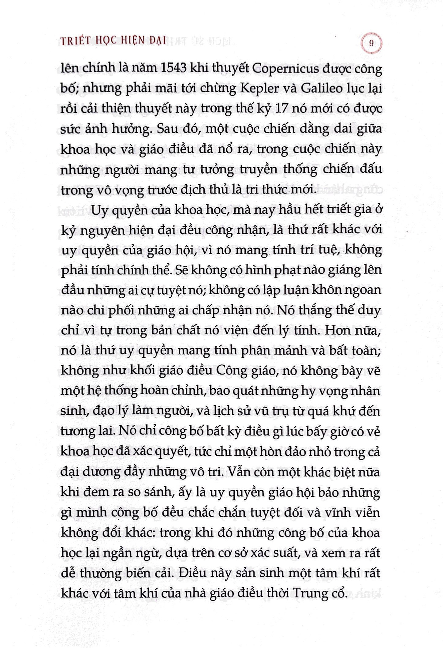 bộ lịch sử triết học phương tây - tập 3 - triết học hiện đại - bìa cứng - Ảnh 6