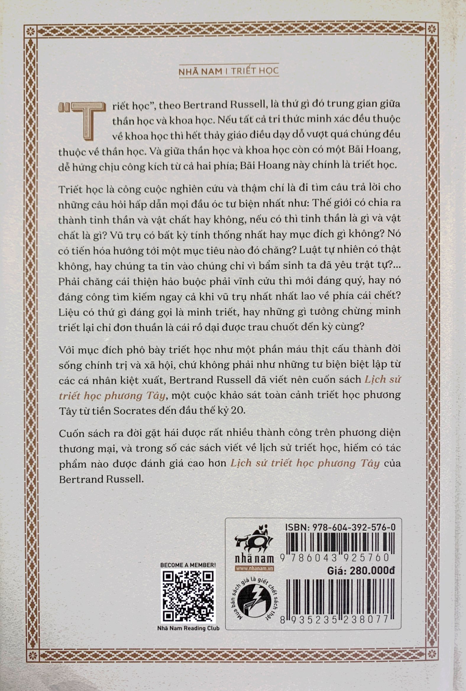 bộ lịch sử triết học phương tây - tập 3 - triết học hiện đại - bìa cứng - Ảnh 7