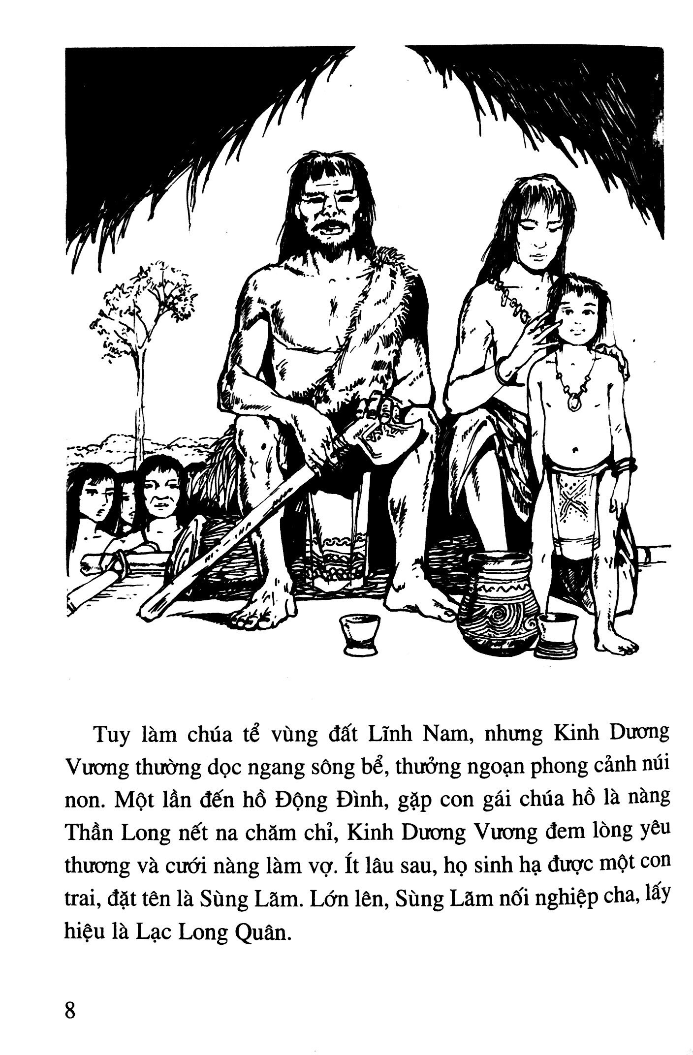 bộ lịch sử việt nam bằng tranh 02: huyền sử đời hùng: con rồng cháu tiên - thánh gióng (tái bản) - Ảnh 3