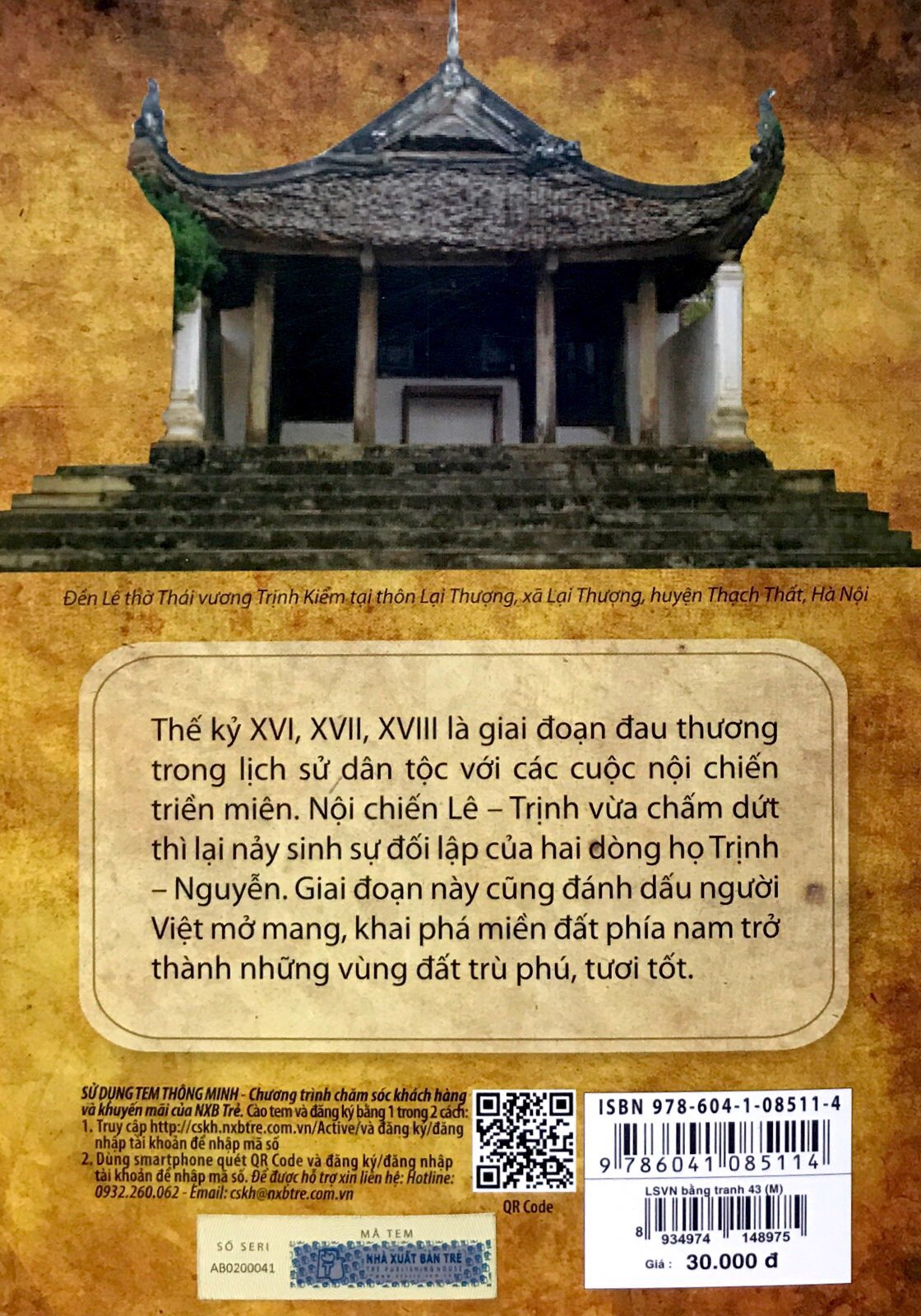 bộ lịch sử việt nam bằng tranh 43 - họ trịnh khởi nghiệp (tái bản 2017) - Ảnh 8