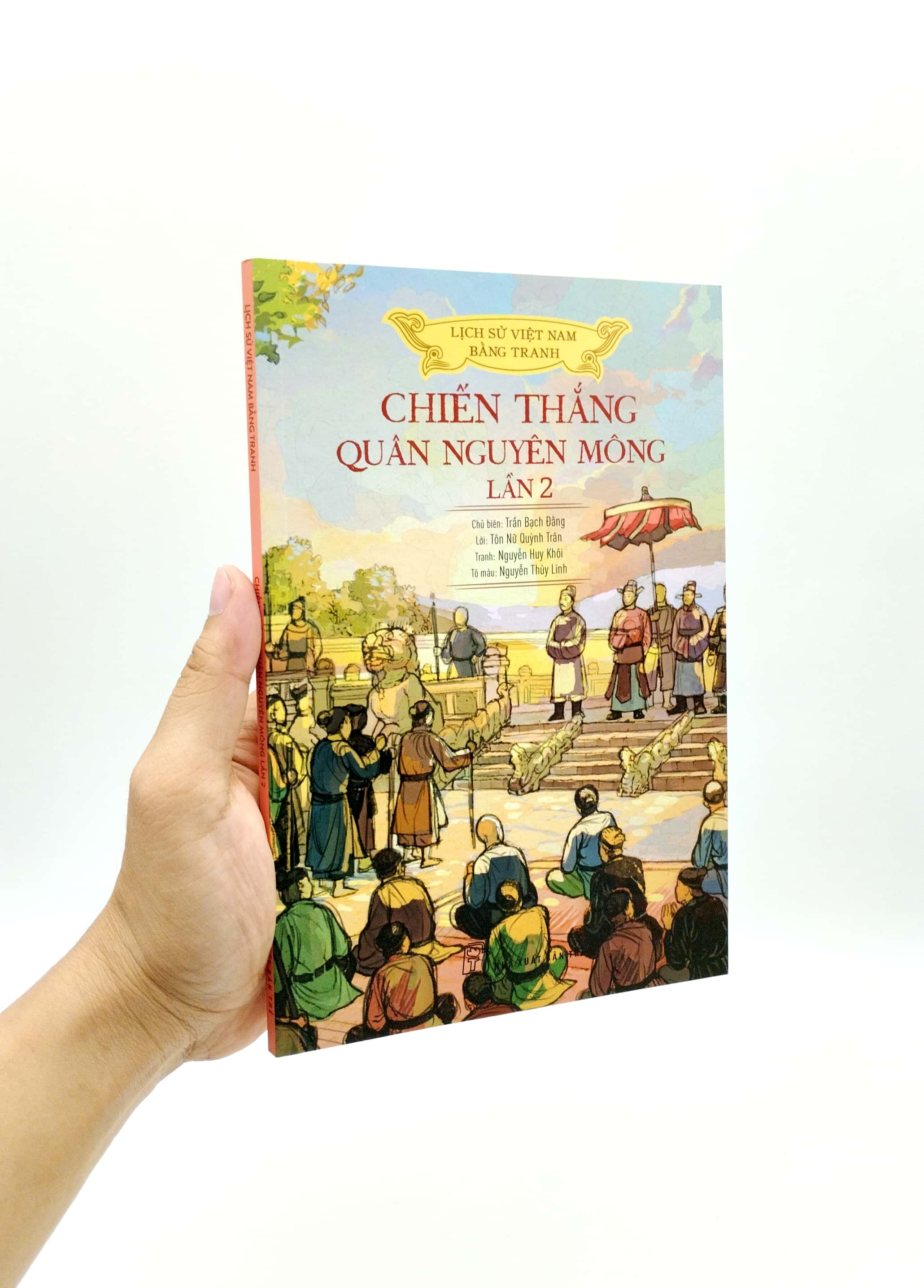 bộ lịch sử việt nam bằng tranh - chiến thắng quân nguyên mông lần 2 (bản màu) (tái bản 2023) - Ảnh 7