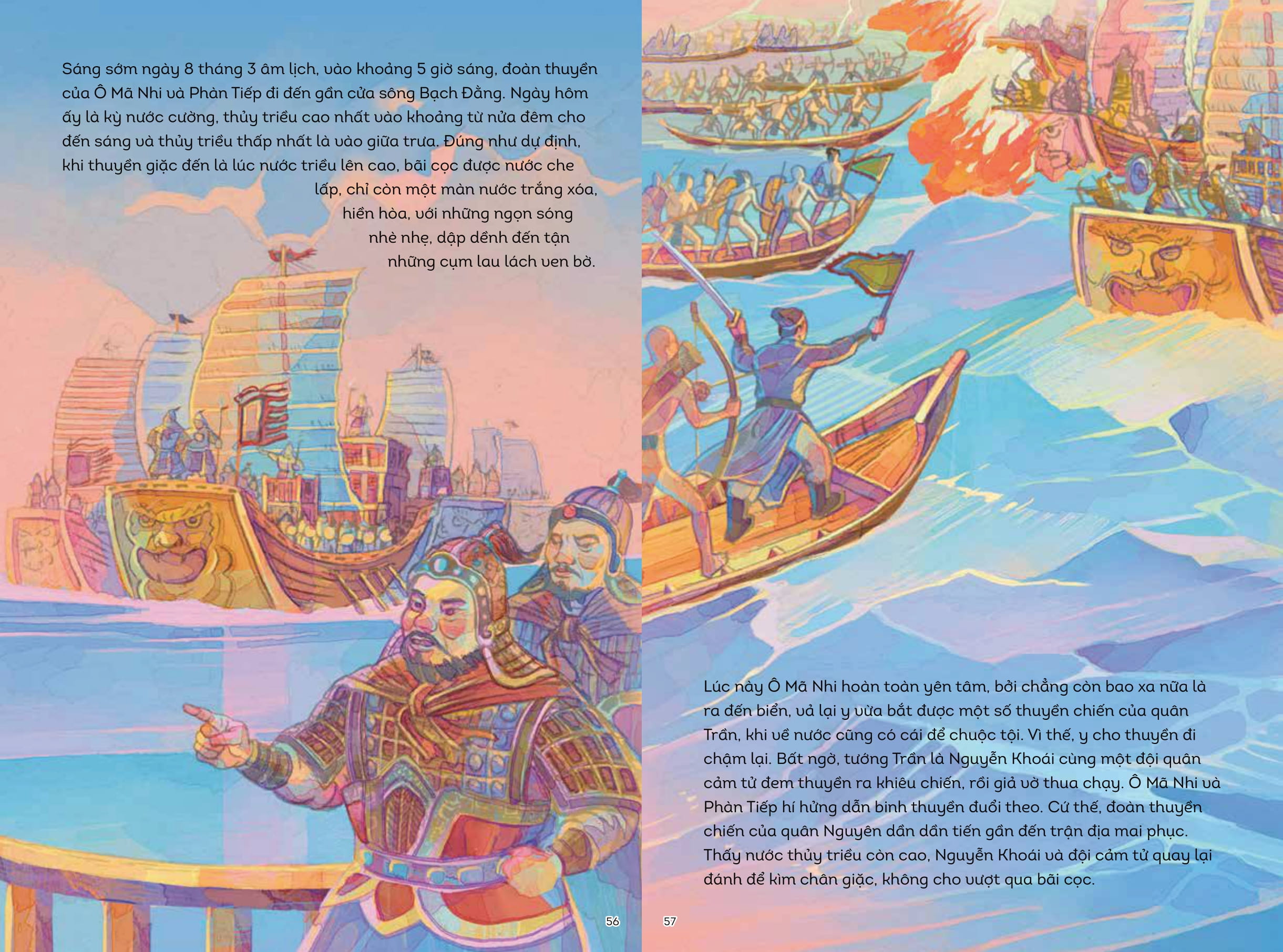 Bộ Lịch Sử Việt Nam Bằng Tranh - Chiến Thắng Quân Nguyên Mông Lần 3 - Bản Màu - Ảnh 3