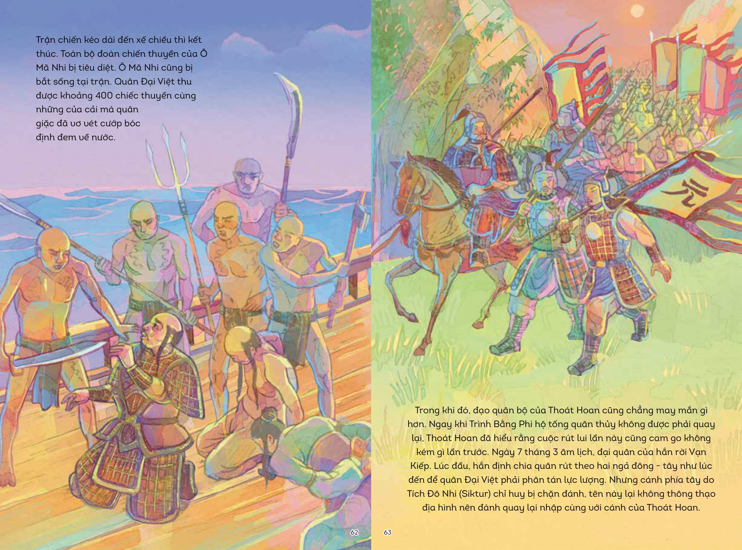 Bộ Lịch Sử Việt Nam Bằng Tranh - Chiến Thắng Quân Nguyên Mông Lần 3 - Bản Màu - Ảnh 6