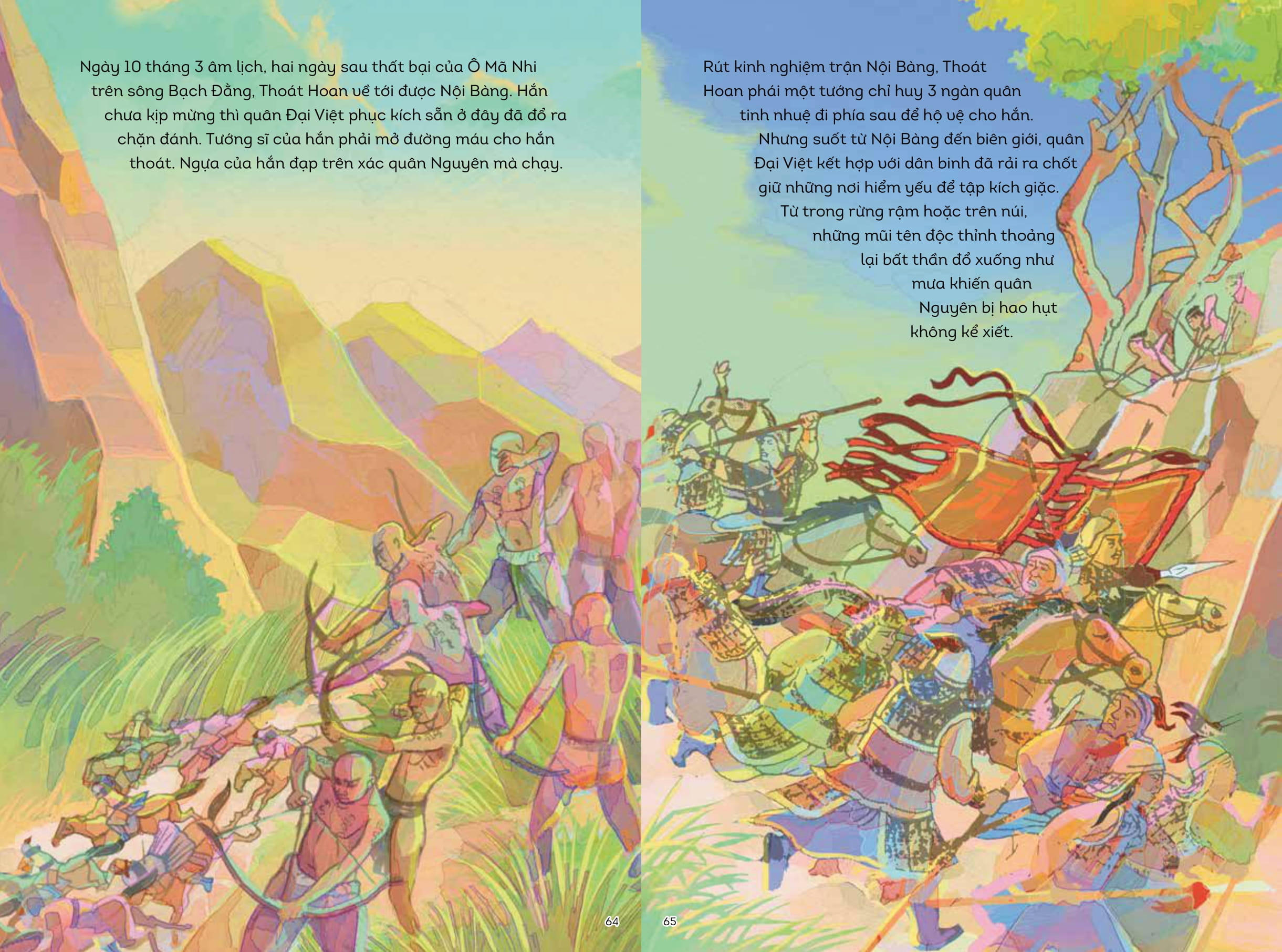 Bộ Lịch Sử Việt Nam Bằng Tranh - Chiến Thắng Quân Nguyên Mông Lần 3 - Bản Màu - Ảnh 7
