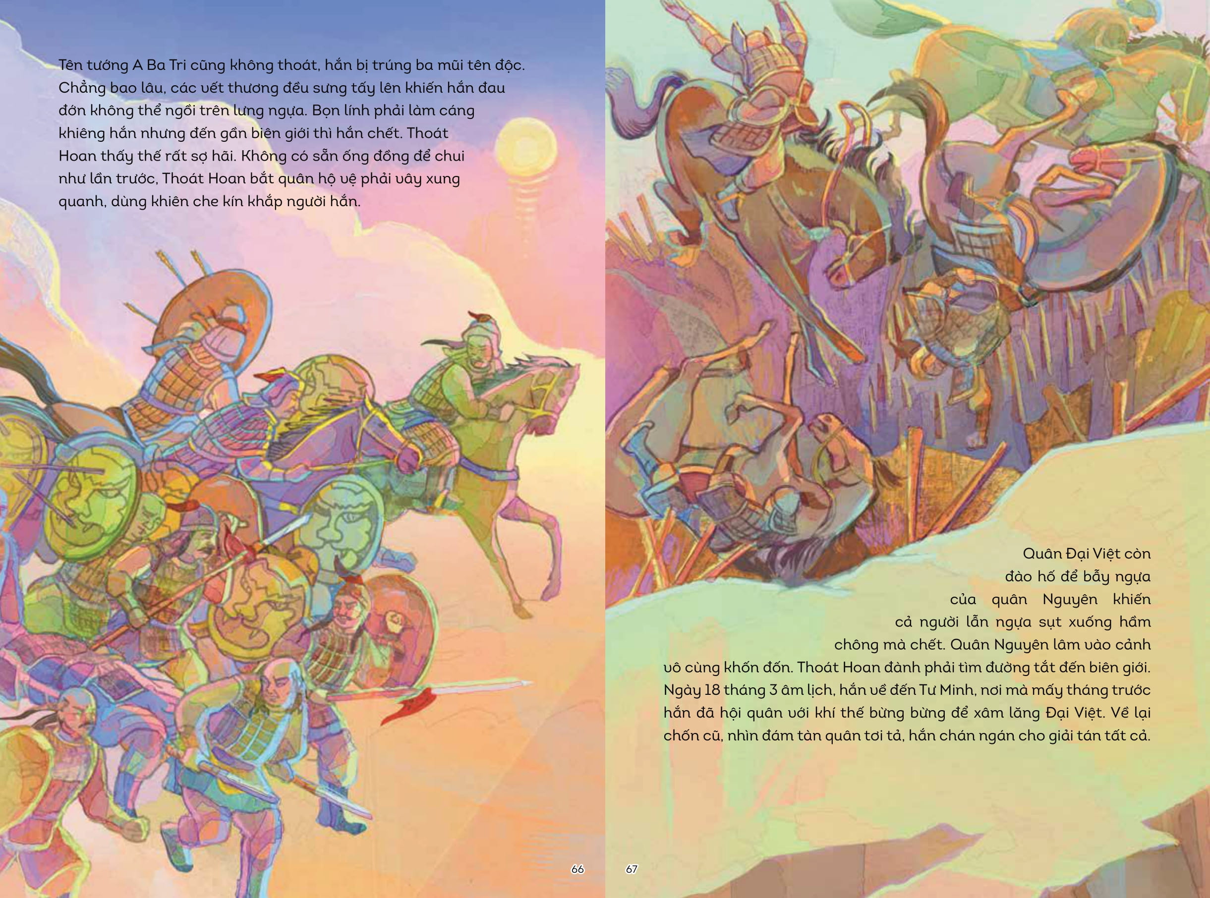 Bộ Lịch Sử Việt Nam Bằng Tranh - Chiến Thắng Quân Nguyên Mông Lần 3 - Bản Màu - Ảnh 8