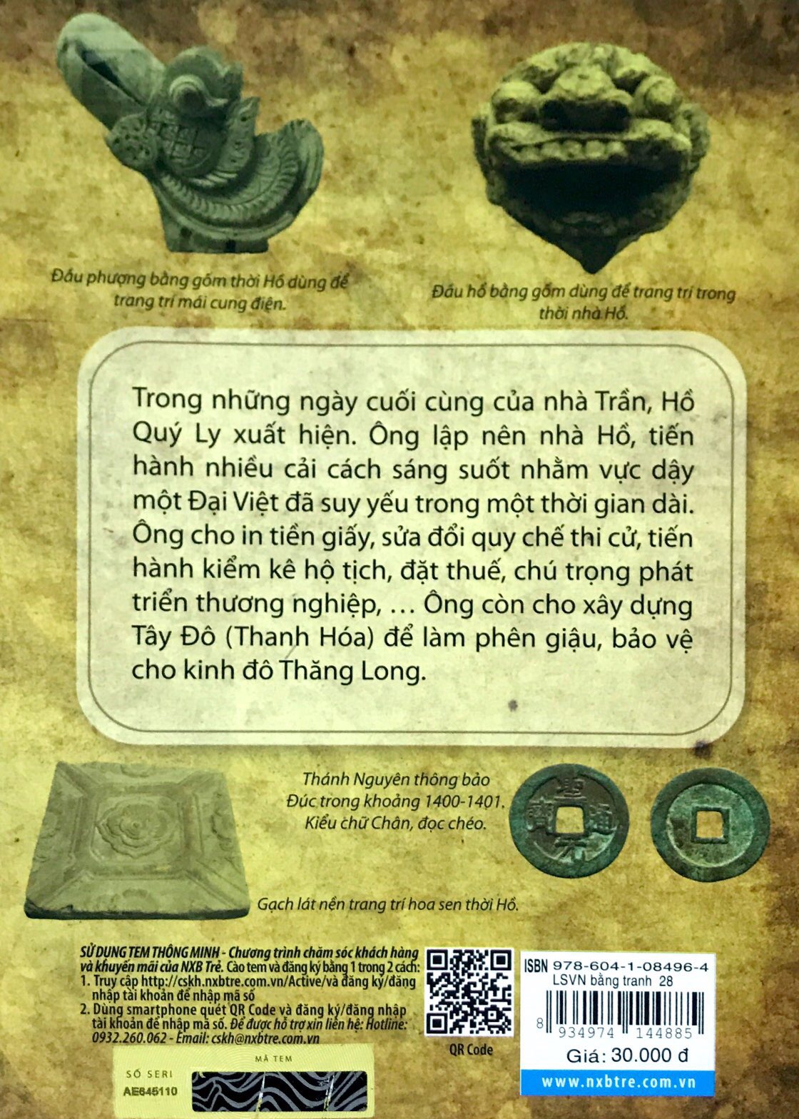 bộ lịch sử việt nam bằng tranh - tập 28 - hồ quý ly - vị vua nhiều cải cách (tái bản 2017) - Ảnh 6