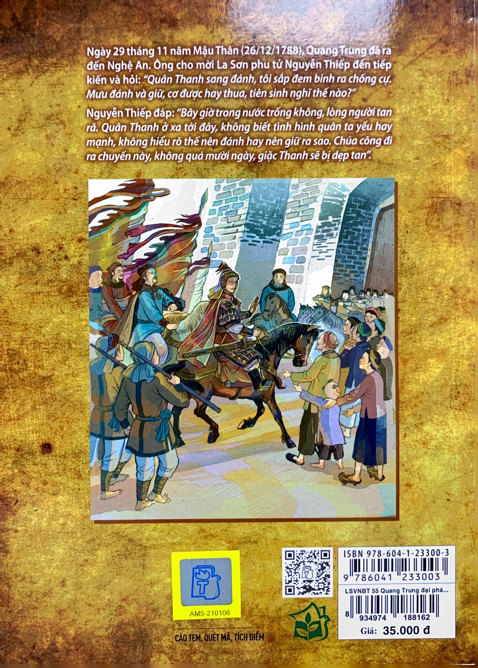 bộ lịch sử việt nam bằng tranh - tập 55 - quang trung đại phá quân thanh - Ảnh 8