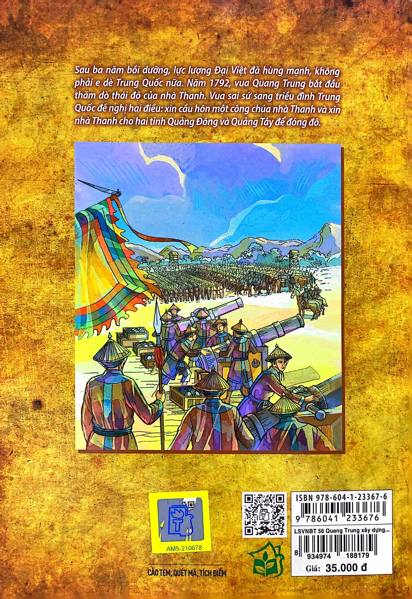 bộ lịch sử việt nam bằng tranh - tập 56 - quang trung xây dựng đất nước - Ảnh 8