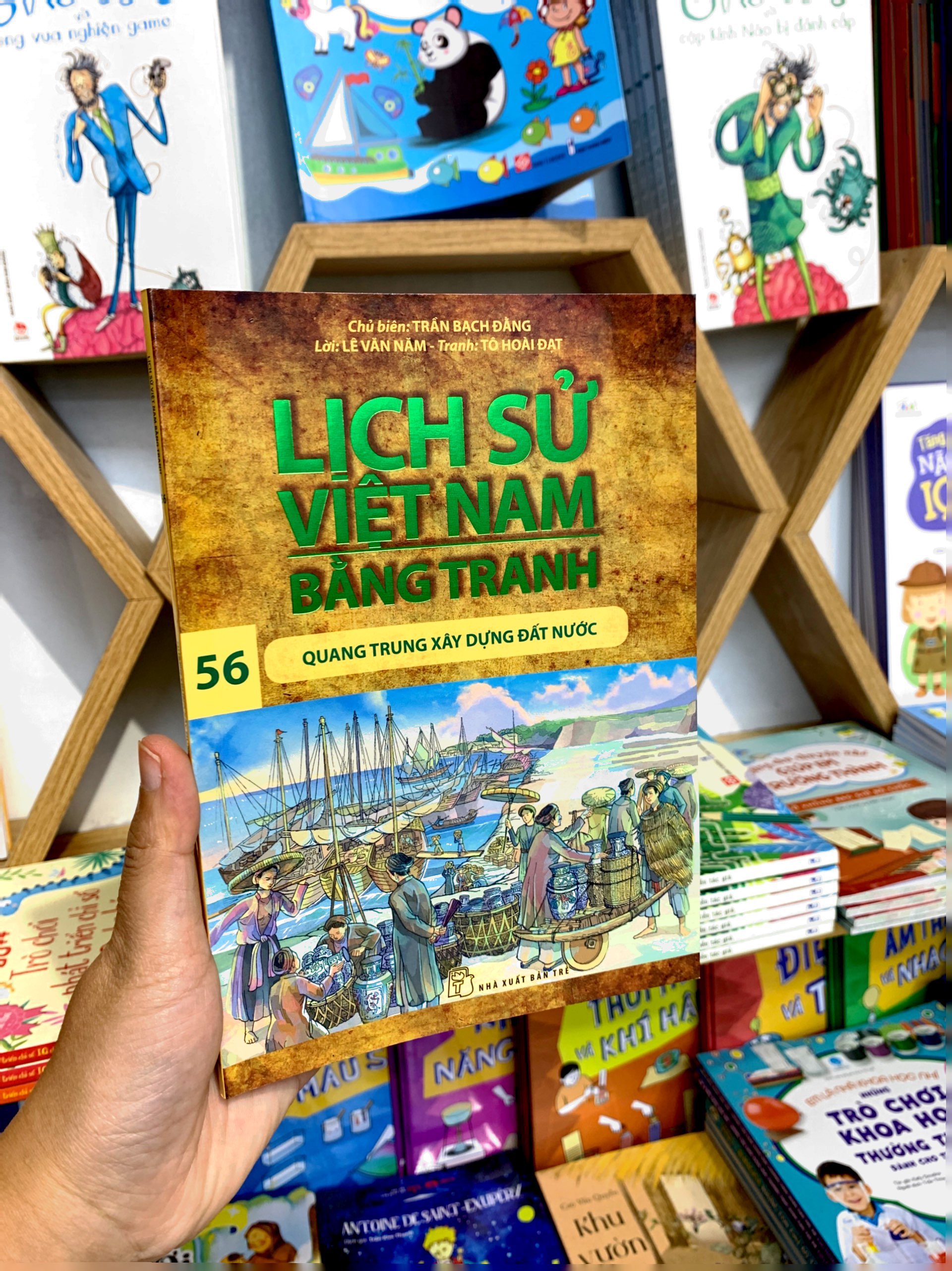 bộ lịch sử việt nam bằng tranh - tập 56 - quang trung xây dựng đất nước - Ảnh 9